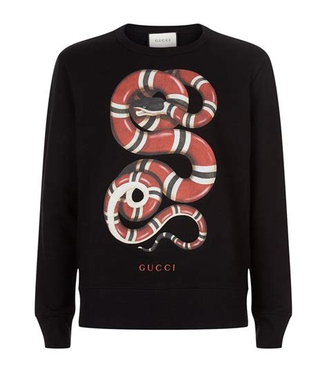 gucci jumper mens snake|Gucci sweatpants for men.